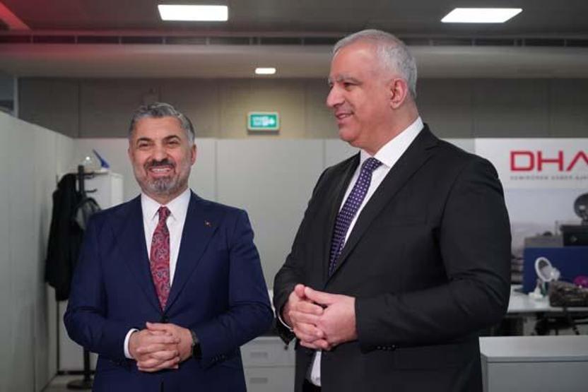 RTÜK Başkanı Şahin’den DHA Genel Müdürü Coşkuna ziyaret