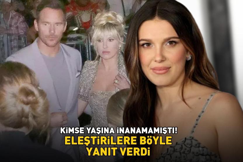 Kimse yaşına inanamamıştı Stranger Things’in Eleven’ı Millie Bobby Brown eleştirilere böyle yanıt verdi