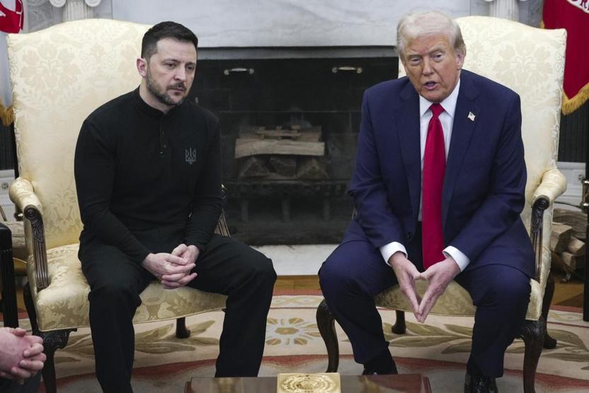 Trumpın siniri geçmedi Zelenskiyi hedef aldı