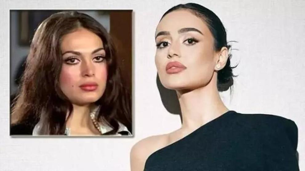 Elif Buse Doğandan Türkan Şoray makyajı