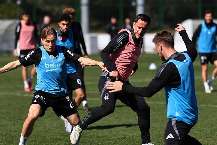 Beşiktaş’ta Gaziantep FK mesaisi sürüyor