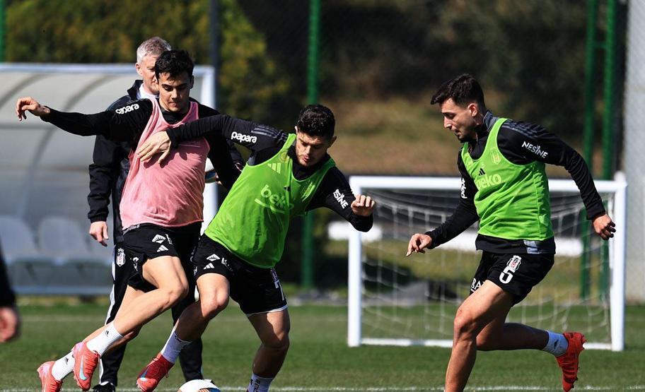 Beşiktaş’ta Gaziantep FK mesaisi sürüyor