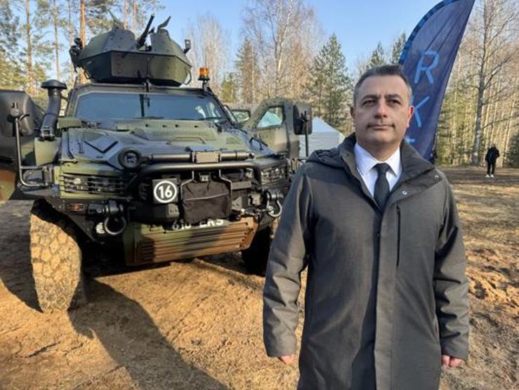 Türk zırhlı araçları Estonya ordusuna güç kattı