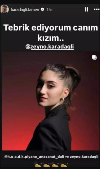 Tamer Karadağlının Gurur Dolu Anı: Kızı Zeyno, Piyano Yarışmasında İkinci Oldu