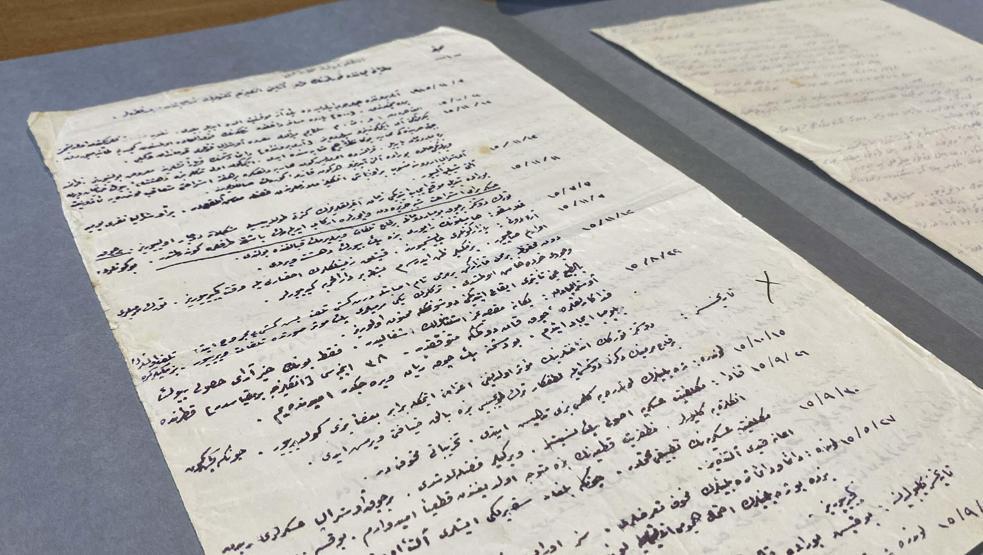 Çanakkalede düşman askerlerinin deniz kıyısına vuran mektupları
