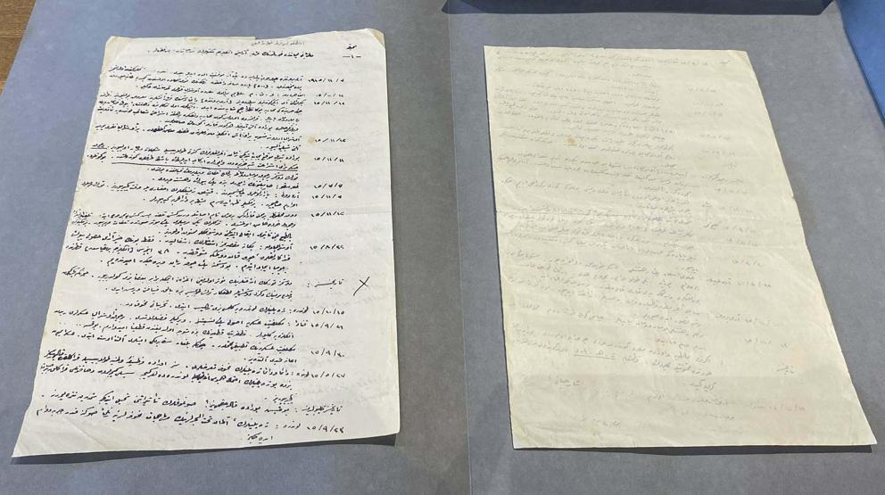 Çanakkalede düşman askerlerinin deniz kıyısına vuran mektupları