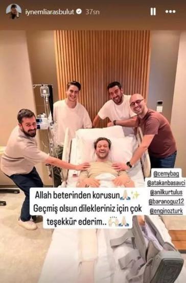 Aras Bulut İynemliden sevindiren haber: Sete geri döndü