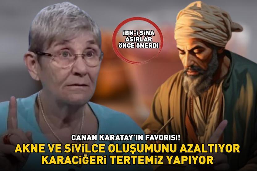 İbn-i Sina asırlar önce önerdi Canan Karatayın favorisi Akne ve sivilce oluşumunu azaltıyor, karaciğeri tertemiz yapıyor