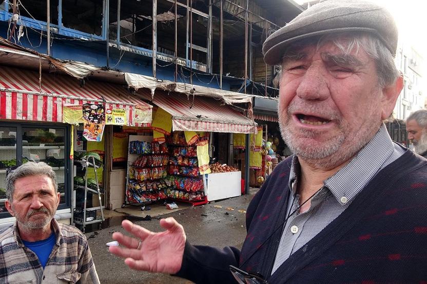 Yaşanan felaketi gözyaşları içinde anlattı: 30 yıllık emeğim mahvoldu