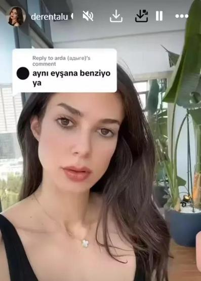 Dikkat çeken yorum Defne Samyelinin kızı Deren Talu bakın kime benzetildi