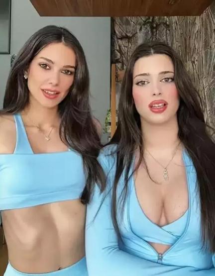 Talu kardeşlerden özel poz... Alın size Kendall ile Kylie