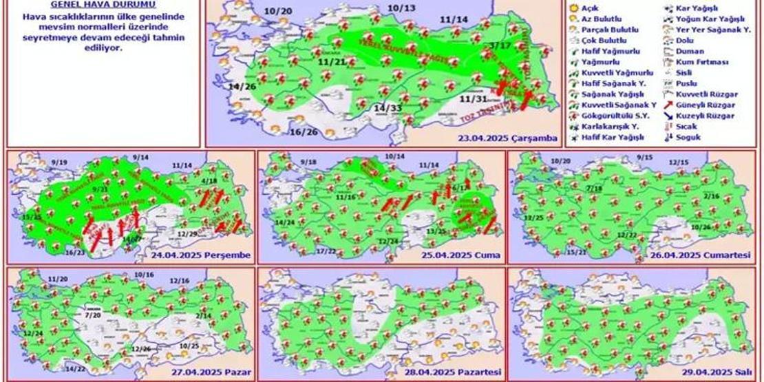 Dikkat Meteoroloji ve Valilik peş peşe uyardı: Gök gürültülü sağanak alarmı Bugün 4, yarın 8 kent...
