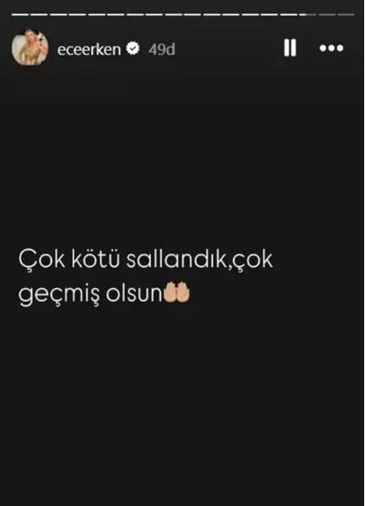 İstanbulda şiddetli deprem Ünlü isimler korku dolu anları paylaştı