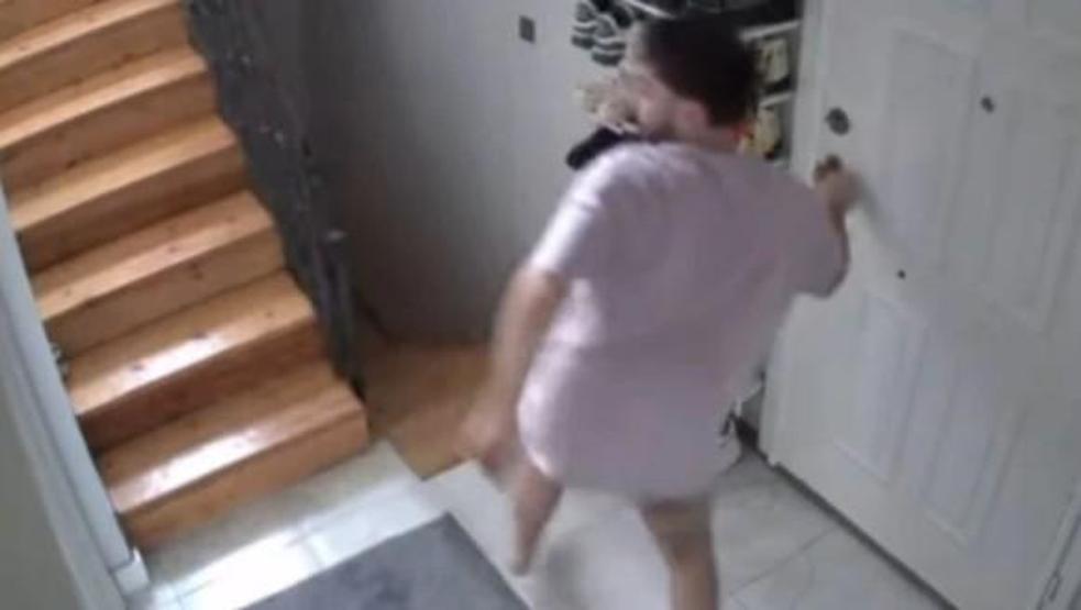 Rapçi Sefo’nun deprem sırasındaki panik anları kamerada