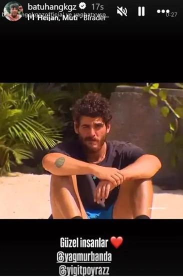 Survivordan elenmişti Batuhan Gökgözden ilk paylaşım 2 ismi unutmadı: GÜZEL İNSANLAR