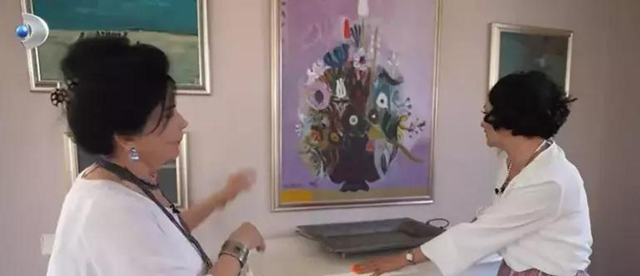 Emlak kraliçesi olarak biliniyor Aşk-ı Memnunun Hülyası Zerrin Arbaş evinin kapılarını açtı