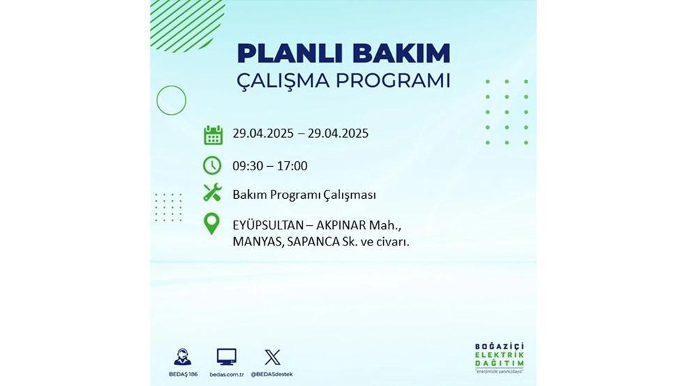 29 NİSAN İSTANBULDA DEV ELEKTRİK KESİNTİSİ: Tam 85 Bölgede Elektrikler Yok İstanbulda Elektrikler Ne Zaman Gelecek BEDAŞ - AYEDAŞ Elektrik Kesintisi Sorgulama
