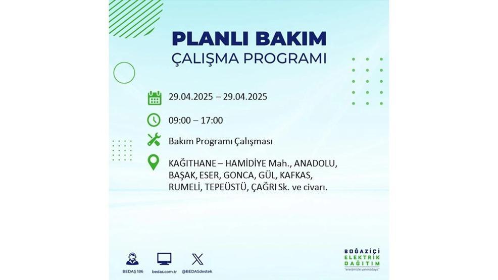 29 NİSAN İSTANBULDA DEV ELEKTRİK KESİNTİSİ: Tam 85 Bölgede Elektrikler Yok İstanbulda Elektrikler Ne Zaman Gelecek BEDAŞ - AYEDAŞ Elektrik Kesintisi Sorgulama