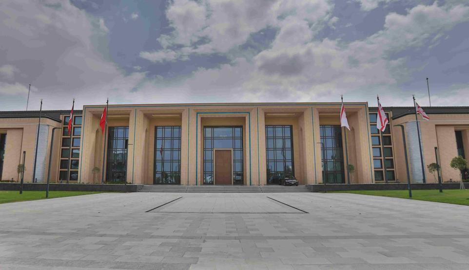 KKTC Cumhurbaşkanlığı Yerleşkesi, 3 Mayısta Cumhurbaşkanı Erdoğanın katılımıyla açılacak