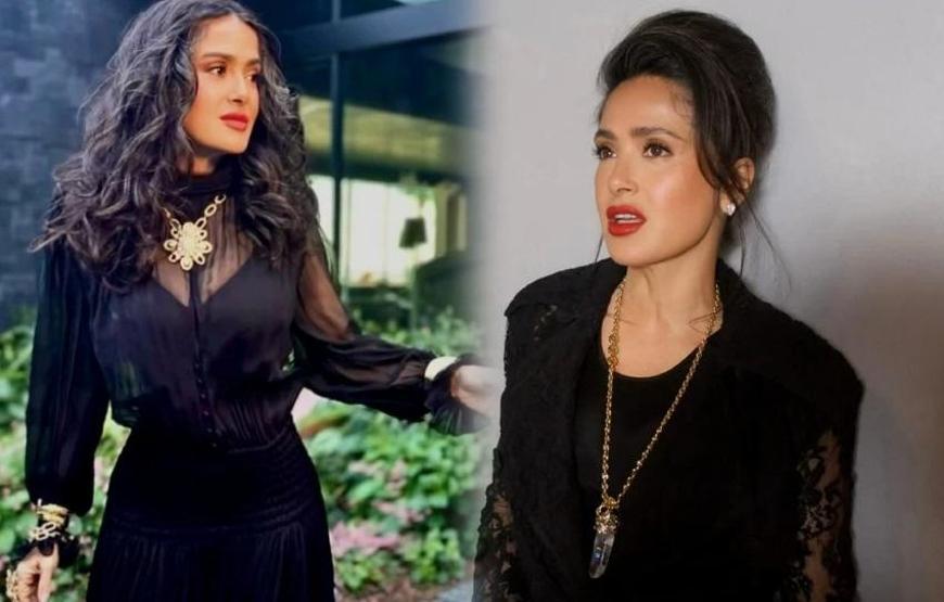 Kim der ki 58 yaşında Salma Hayekin güzellik sırrı Fit görünümünü ve pürüzsüz cildini buna borçlu