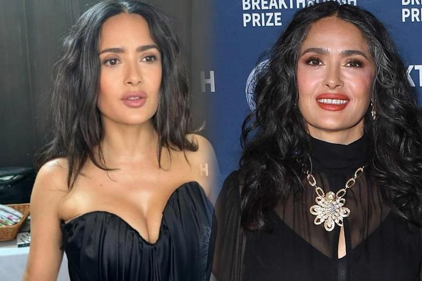 Kim der ki 58 yaşında Salma Hayekin güzellik sırrı Fit görünümünü ve pürüzsüz cildini buna borçlu