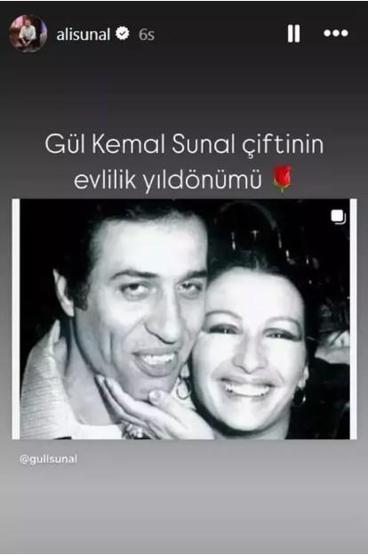 Evliliklerinin 50. yılı Gül Sunaldan duygusal paylaşım