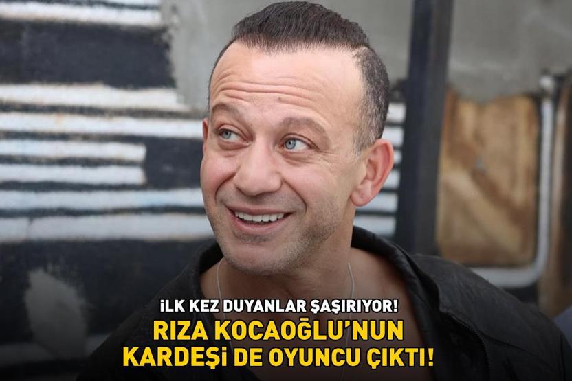 İnci Tanelerinin Nusreti Rıza Kocaoğlunun kız kardeşi de oyuncu çıktı Meğer onunla aynı dizide...