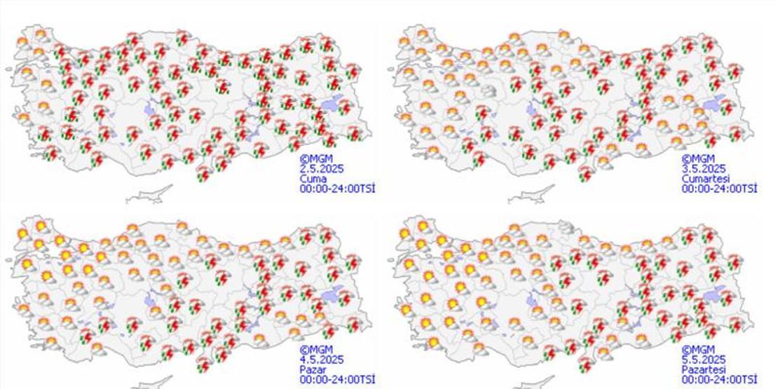 Dikkat Meteoroloji tek tek uyardı: 16 ilde sarı kodlu alarm