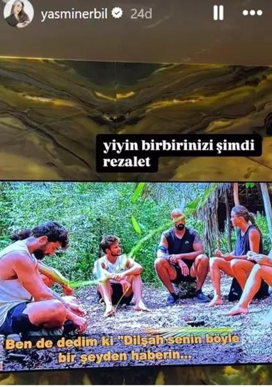 Poyraz, Survivordan elenince olanlar oldu Yasmin Erbil isyan etti: YİYİN BİRBİRİNİZİ