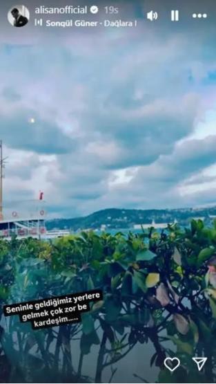 Alişandan duygusal paylaşım Sensiz çok zor