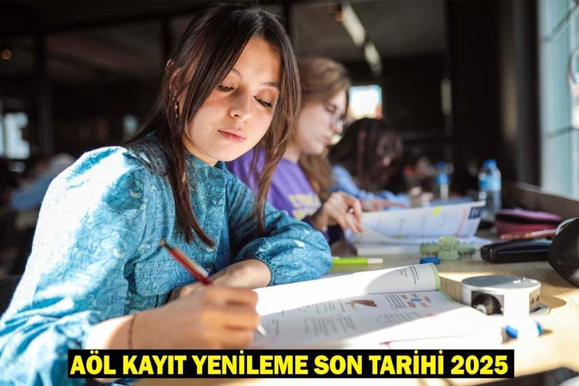 AÖL KAYIT YENİLEME SON TARİHİ: Açık Lise kayıt yenileme ne zaman bitiyor AÖL 3.dönem sınav tarihleri