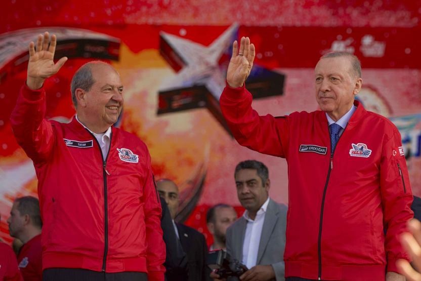 Cumhurbaşkanı Erdoğanın KKTC ziyareti, Rum tarafında geniş yankı buldu: Bu topraklara bir damga daha vuruyoruz