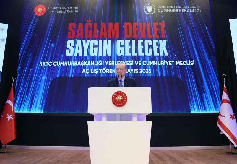 Cumhurbaşkanı Erdoğanın KKTC ziyareti, Rum tarafında geniş yankı buldu: Bu topraklara bir damga daha vuruyoruz