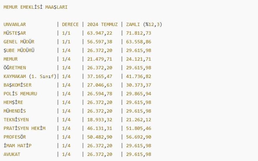 SON DAKİKA EMEKLİ ZAMMI | Emekliye temmuz zammı ne kadar olacak İşte güncel maaş hesabı ve enflasyon verileri