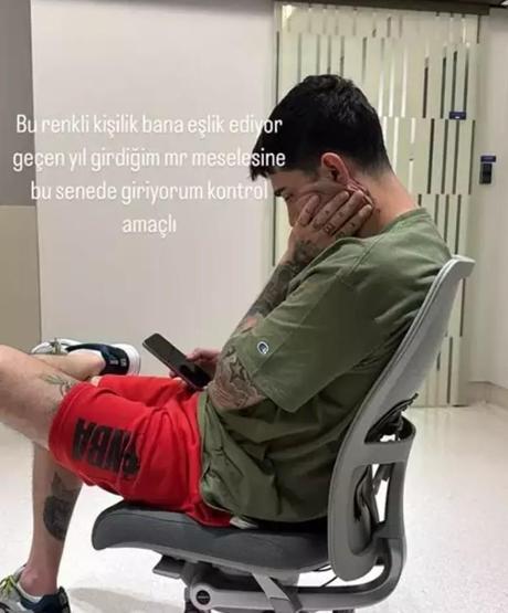 Yasemin Şefkatli hastaneden paylaştı Eşi İdo Tatlıses yalnız bırakmadı