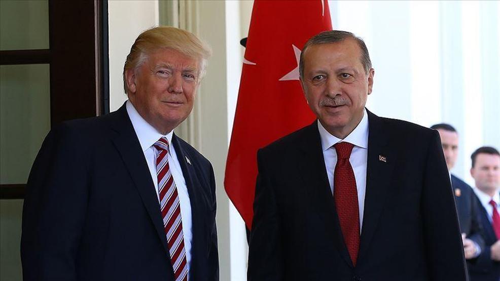 Cumhurbaşkanı Erdoğan ABD Başkanı Trumpı Türkiyeye davet etti İş birliği mesajı...