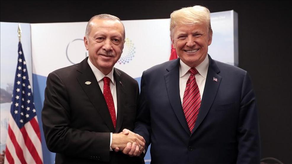 Cumhurbaşkanı Erdoğan ABD Başkanı Trumpı Türkiyeye davet etti İş birliği mesajı...