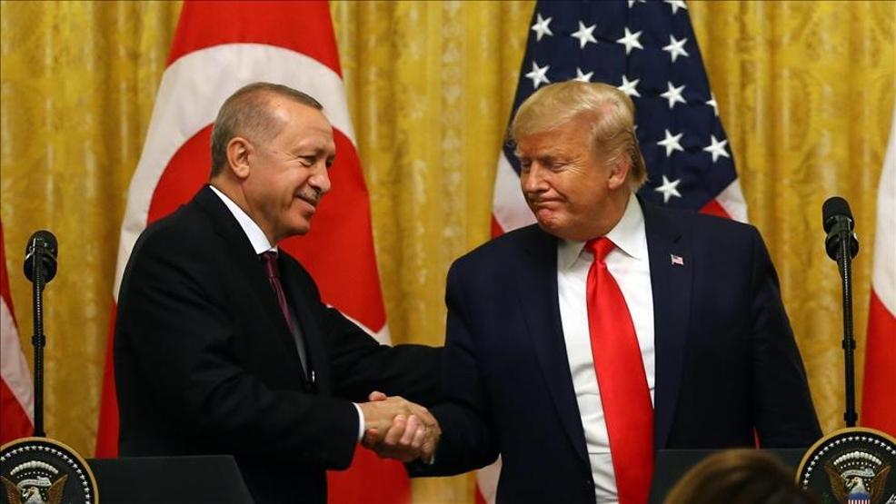 Cumhurbaşkanı Erdoğan ABD Başkanı Trumpı Türkiyeye davet etti İş birliği mesajı...