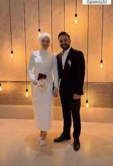 Kadir Ezildi evlendi İşte nikahtan ilk kareler