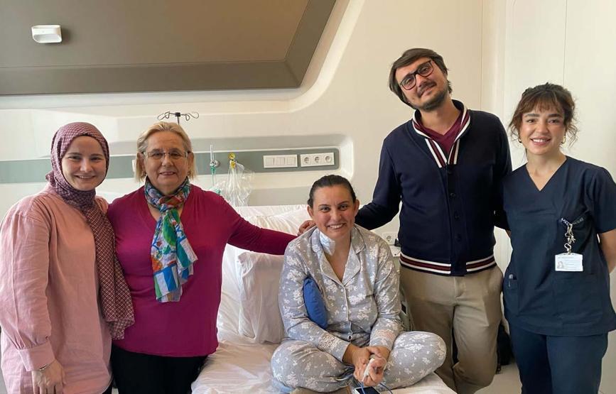Nefes alamıyor, iki adım atınca yoruluyordu Doğuştan gelen ve nadir görülen Scimitar Sendromu hastalığından kalbi durdurulmadan kurtuldu