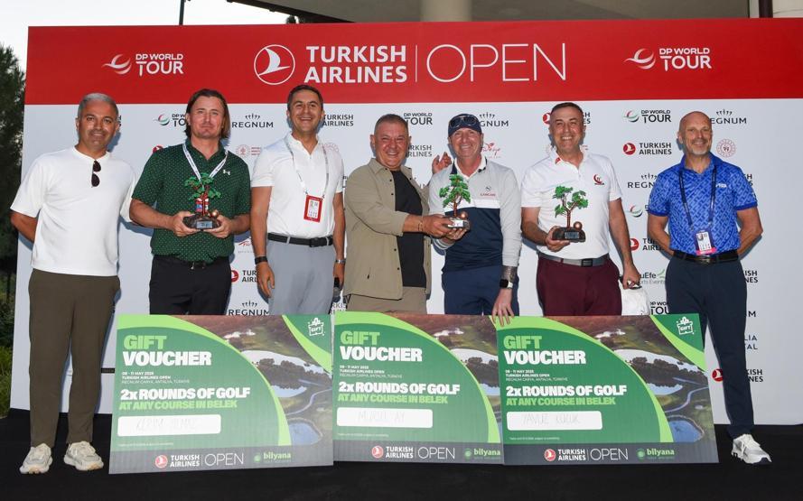 Turkish Airlines Openda heyecan Pro-Am ile başladı