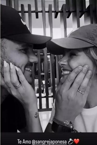 Mauro Icardi ve China Suarez evleniyor mu Yüzüklü poz geldi
