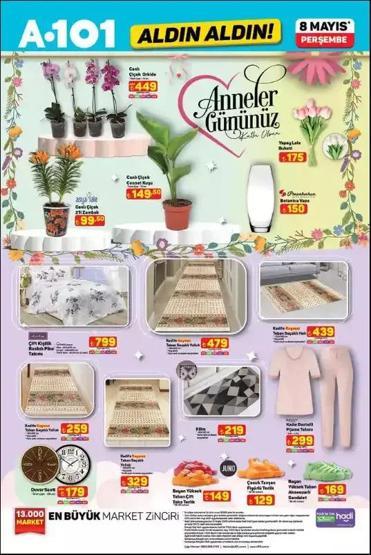 A101 ANNELER GÜNÜ KATALOĞU: 8 Mayıs A101 Aldın Aldın Aktüel İndirimleri A101e Koltuk ve Halı Yıkama Makinesi Geliyor