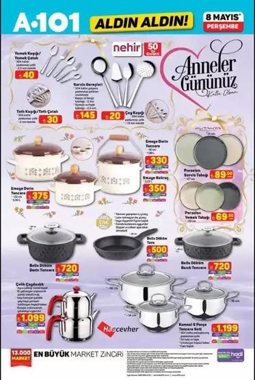 A101 ANNELER GÜNÜ KATALOĞU: 8 Mayıs A101 Aldın Aldın Aktüel İndirimleri A101e Koltuk ve Halı Yıkama Makinesi Geliyor