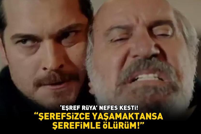Eşref Rüyada Demet Özdemir’den sonra Çağatay Ulusoy da şarkı söyledi Geceye damga vurdu Şerefsizce yaşamaktansa şerefimle ölürüm