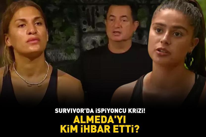 Survivor Almedayı kim ihbar etti Acun Ilıcalı, diskalifiye edildiğini duyurmuştu Tepki çeken Ayşe Yüksele sevgilisi sahip çıktı