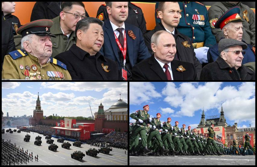 Rusya Zafer Günü’nü kutluyor: Kızıl Meydanda gövde gösterisi Putin, Kuzey Koreli askerleri selamladı...