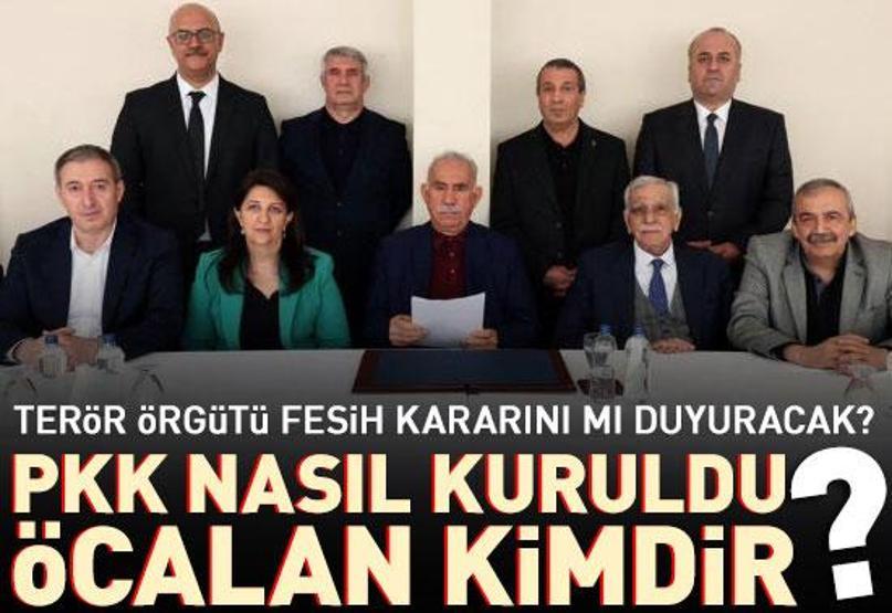 PKK nasıl kuruldu Abdullah Öcalan kimdir 45 yıllık terör dönemi nasıl son bulacak