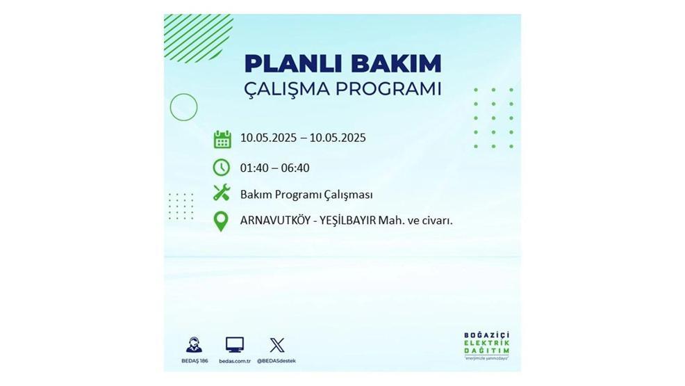 10 MAYIS İSTANBUL ELEKTRİK KESİNTİSİ: İstanbulda Elektrikler Ne Zaman Gelecek BEDAŞ AYEDAŞ 10 Mayıs Elektrik Kesintisi Açıklaması
