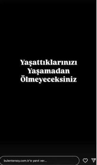 Bülent Ersoy’dan olay paylaşım: Yaşattıklarınızı yaşamadan ölmeyeceksiniz
